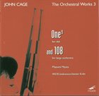 JOHN CAGE John Cage - Mayumi Miyata, WDR Sinfonieorchester Köln ‎: The Orchestral Works 3 album cover