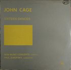 JOHN CAGE Sixteen Dances album cover