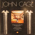 JOHN CAGE Sonatas And Interludes / A Book Of Music album cover