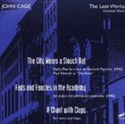 JOHN CAGE The Lost Works album cover