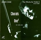 JOHN CAGE The Works For Violin 5 album cover