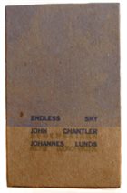 JOHN CHANTLER John Chantler & Johannes Lunds : Endless Sky album cover