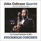 JOHN COLTRANE The Complete November 19, 1962 Stockholm Concerts album cover