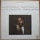 JOHN LEWIS Improvised Meditations & Excursions album cover