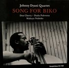 JOHNNY DYANI Johnny Dyani Quartet ‎: Song For Biko album cover