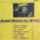 JOHNNY HODGES Johnny Hodges Allstars album cover