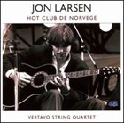 JON LARSEN Vertavo Live in Concert (Hot Club De Norvege) album cover