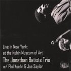 JONATHAN BATISTE Live in New York : At the Rubin Museum of Art album cover