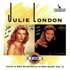 JULIE LONDON Julie Is Her Name / Julie Is Her Name, Volume 2 album cover