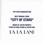 JUSTIN HURWITZ City Of Stars album cover