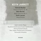 KEITH JARRETT Samuel Barber / Bela Bartok album cover