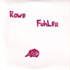 KEITH ROWE Rowe Fuhler album cover