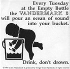 KEN VANDERMARK Drink, Don't Drown album cover