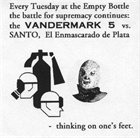 KEN VANDERMARK Thinking on One's Feet album cover