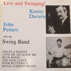 KENNY DAVERN Kenny Davern, John Petters With The Swing Band : Live And Swinging! album cover