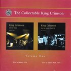 KING CRIMSON The Collectable King Crimson Volume 1 album cover