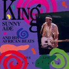 KING SUNNY ADE Live Live Juju album cover