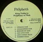 KING TUBBY Prophecy Of Dub album cover