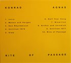 KONRAD AGNAS Rite Of Passage album cover