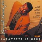 LAFAYETTE HARRIS JR Lafayette Is Here album cover