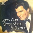 LARRY CARR Sings Verse & Chorus album cover