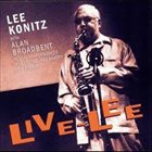 LEE KONITZ Live-Lee album cover