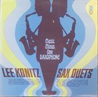 LEE KONITZ Sax Duets album cover