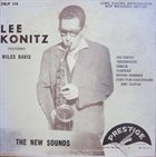 LEE KONITZ Lee Konitz Featuring Miles Davis ‎: The New Sounds album cover