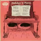 LENNIE TRISTANO Lennie Tristano, Arnold Ross : Holiday In Piano album cover