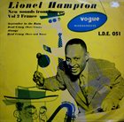 LIONEL HAMPTON New Sounds From Europe Vol 2 France album cover