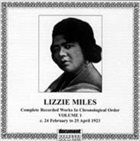 LIZZIE MILES Complete Recorded Works, Vol. 1 (1922-23) album cover