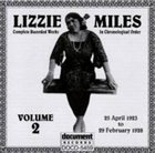 LIZZIE MILES Complete Recorded Works, Vol. 2 (1923-28) album cover