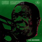 LOUIS ARMSTRONG Live Recording album cover