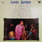 LOUIS JORDAN Great Rhythm & Blues Vol.1 album cover