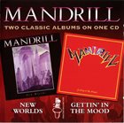 MANDRILL New Worlds / Gettin’ In The Mood album cover