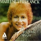 MARLENE VERPLANCK A New York Singer album cover