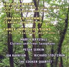 MARTY KRYSTALL Anton Webern / Johannes Brahms / Three Improvisations album cover