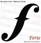 MASAHIKO SATOH 佐藤允彦 Forte : Piano Duo Live at Studio F album cover