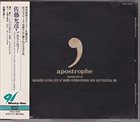 MASAHIKO SATOH 佐藤允彦 Apostrophe : Live At Moers International New Jazz Festival 1982 album cover