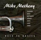 MIKE METHENY Back to Basics album cover