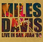 MILES DAVIS Live in San Juan '89 album cover