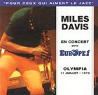 MILES DAVIS Olympia 11 Juillet 1973 album cover