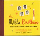 THE MILLS BROTHERS Famous Barber Shop Ballads, Volume One album cover