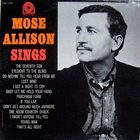 MOSE ALLISON Mose Allison Sings album cover