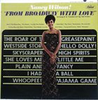 NANCY WILSON From Broadway With Love album cover