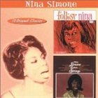 NINA SIMONE Folksy Nina / Nina With Strings album cover