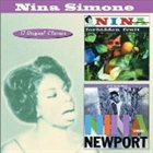 NINA SIMONE Forbidden Fruit / Nina Simone at Newport album cover
