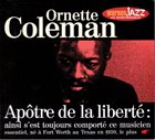 ORNETTE COLEMAN Apôtre De La Liberté album cover