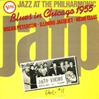 OSCAR PETERSON Oscar Peterson - Illinois Jacquet - Herb Ellis : Blues In Chicago 1955 album cover