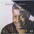 OSCAR PETERSON Recital album cover